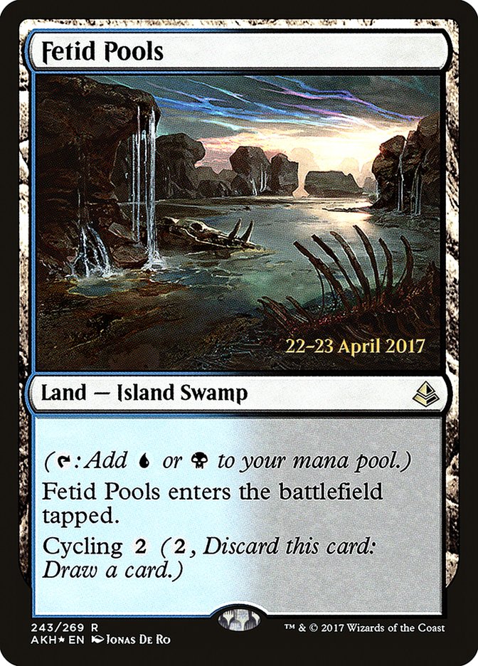 Fetid Pools [Amonkhet Prerelease Promos] | The CG Realm