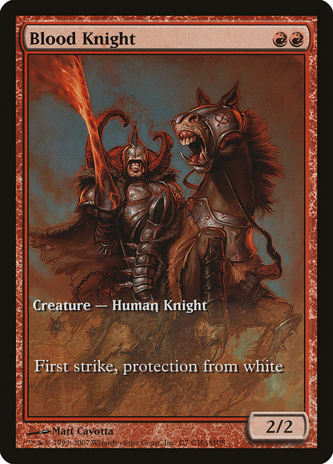 Blood Knight [Champs and States] | The CG Realm