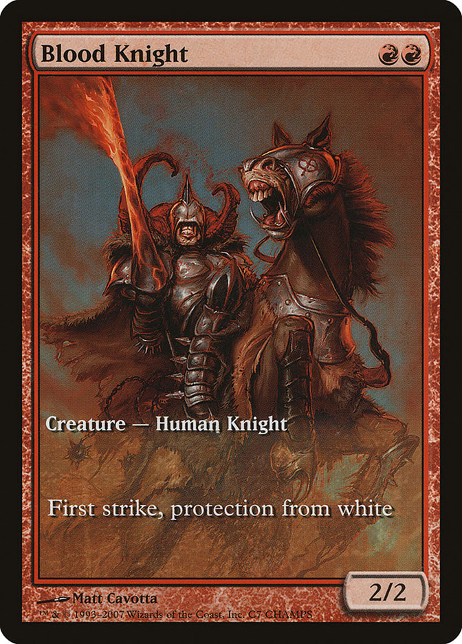 Blood Knight [Champs and States] | The CG Realm
