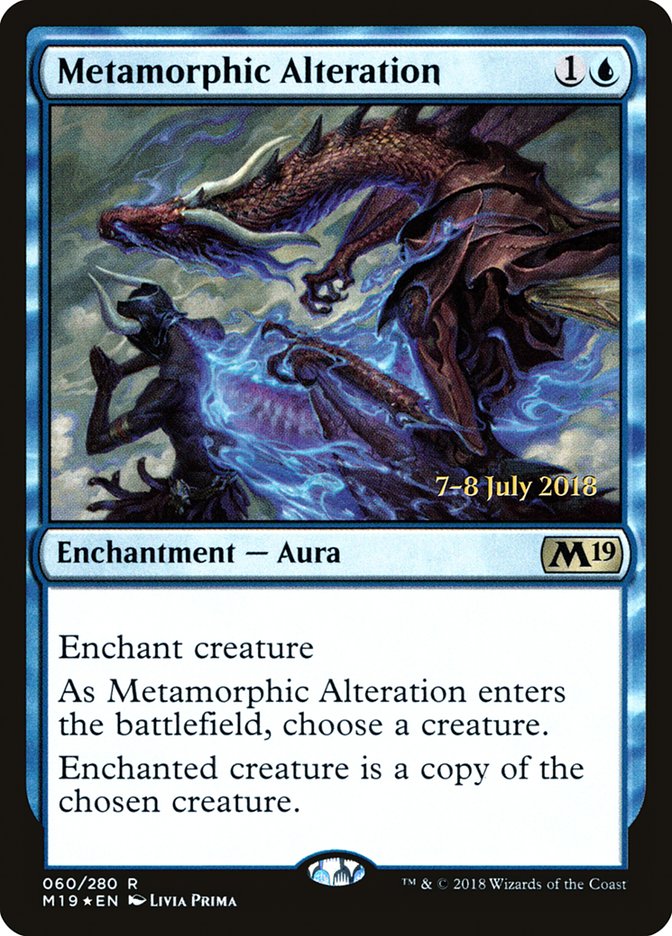 Metamorphic Alteration [Core Set 2019 Prerelease Promos] | The CG Realm