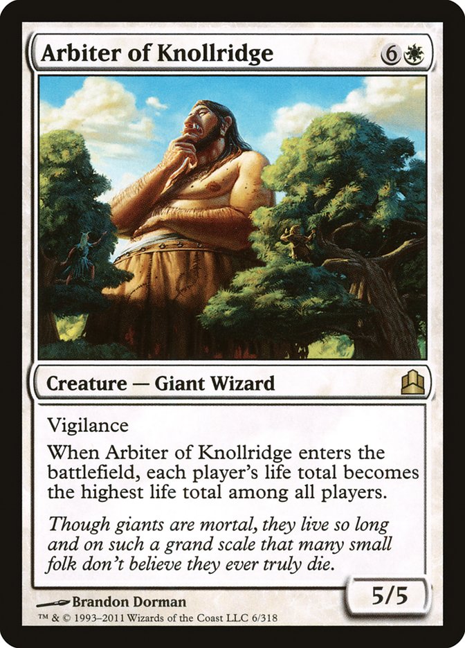 Arbiter of Knollridge [Commander 2011] | The CG Realm