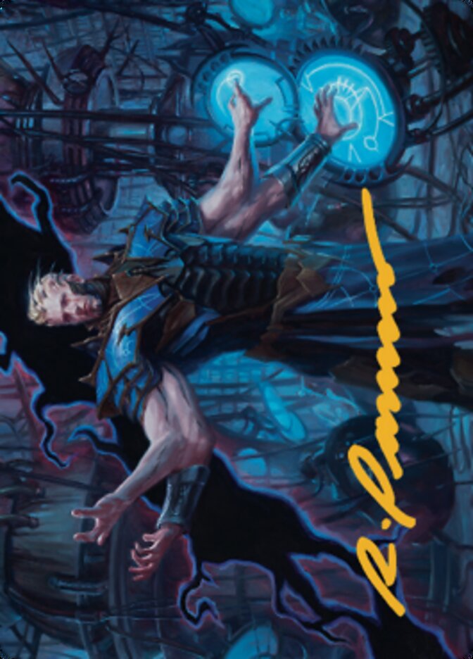 Ertai Resurrected Art Card 1 (Gold-Stamped Signature) [Dominaria United Art Series] | The CG Realm