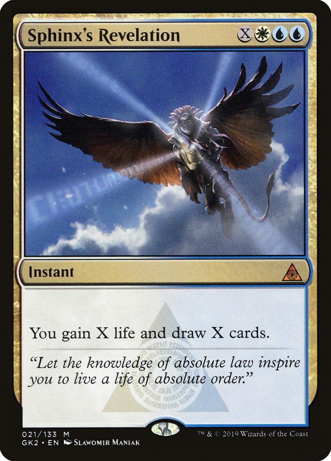 Sphinx's Revelation [Ravnica Allegiance Guild Kit] | The CG Realm