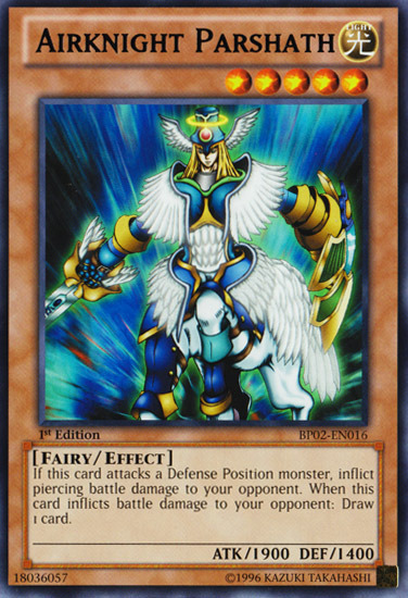 Airknight Parshath [BP02-EN016] Rare | The CG Realm
