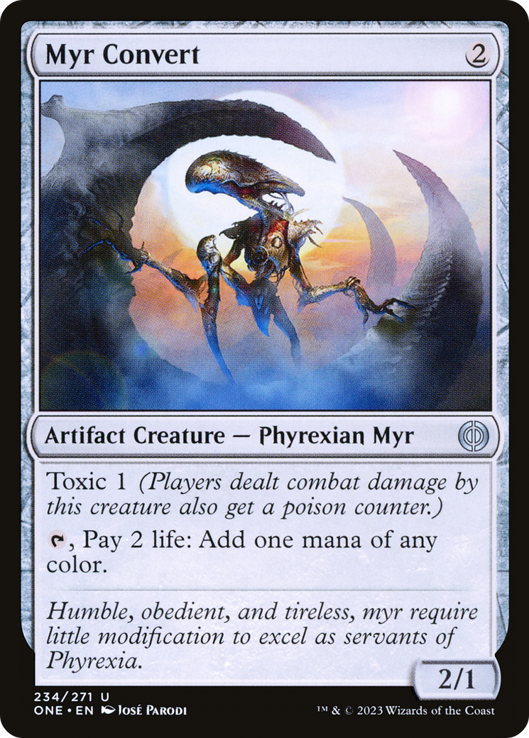 Myr Convert [Phyrexia: All Will Be One] | The CG Realm