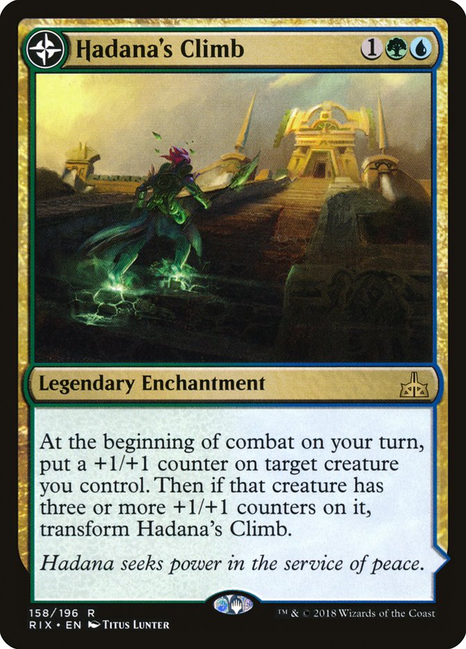 Hadana's Climb (RIX-158) - Rivals of Ixalan: (compasslanddfc)