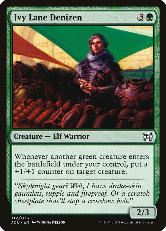 Ivy Lane Denizen [Duel Decks: Elves vs. Inventors] | The CG Realm