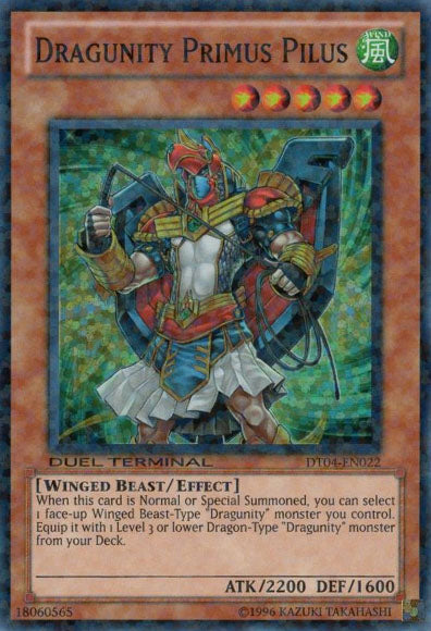Dragunity Primus Pilus [DT04-EN022] Super Rare | The CG Realm