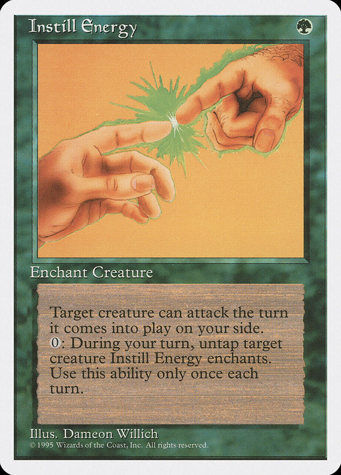 Instill Energy [Fourth Edition] | The CG Realm