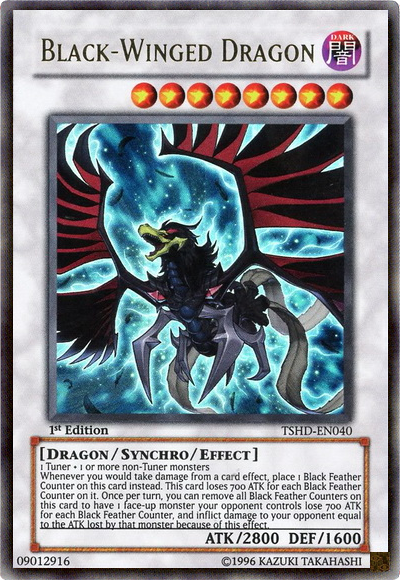 Black-Winged Dragon [TSHD-EN040] Ultra Rare | The CG Realm
