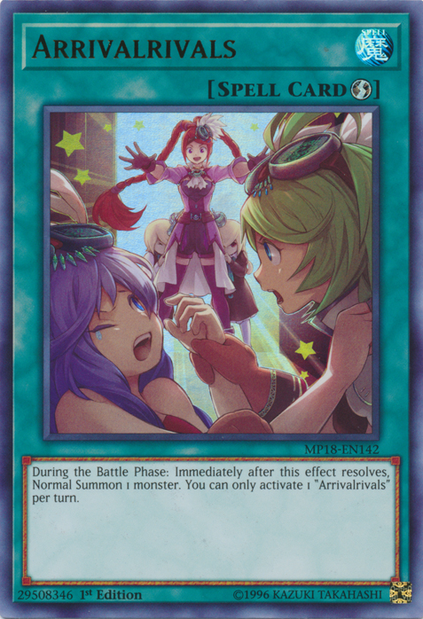 Arrivalrivals [MP18-EN142] Ultra Rare | The CG Realm