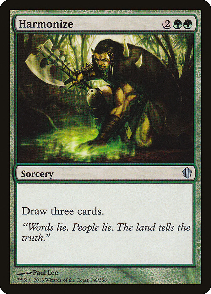 Harmonize [Commander 2013] | The CG Realm