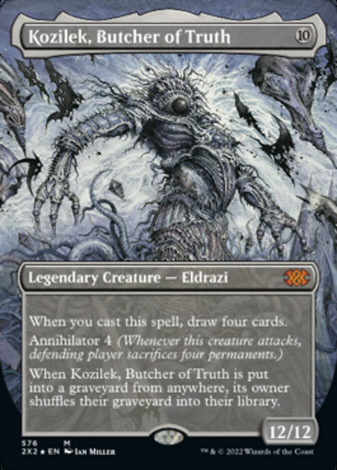 Kozilek, Butcher of Truth (Textured Foil) [Double Masters 2022] | The CG Realm