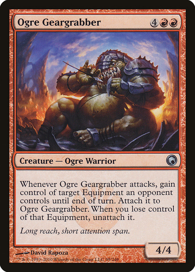 Ogre Geargrabber [Scars of Mirrodin] | The CG Realm