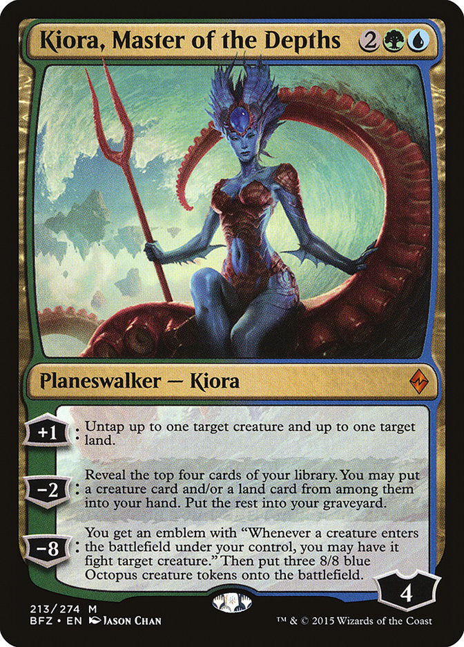 Kiora, Master of the Depths [Battle for Zendikar] | The CG Realm