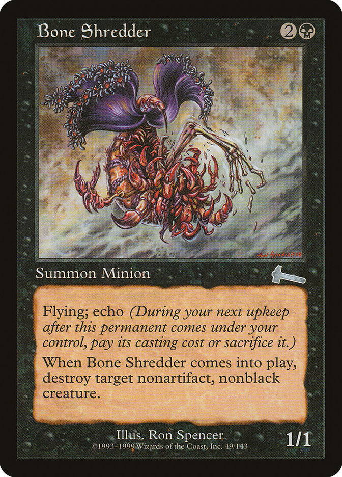 Bone Shredder [Urza's Legacy] | The CG Realm