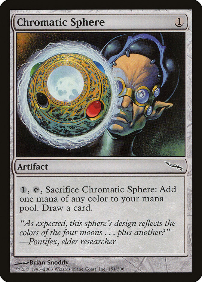 Chromatic Sphere [Mirrodin] | The CG Realm