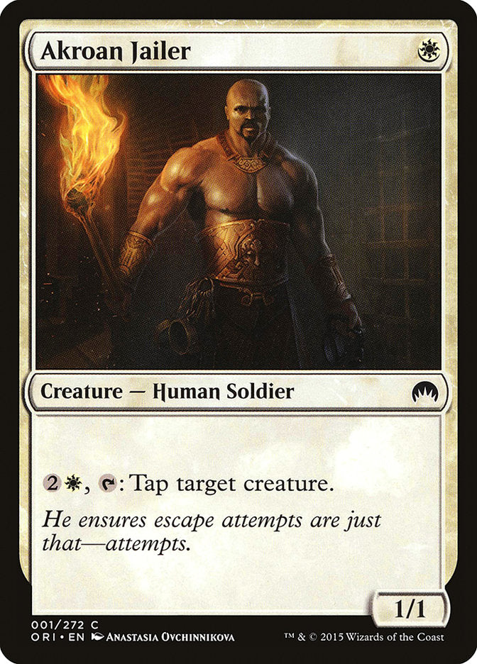 Akroan Jailer [Magic Origins] | The CG Realm