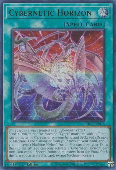 Cybernetic Horizon [SDCS-EN046] Ultra Rare | The CG Realm