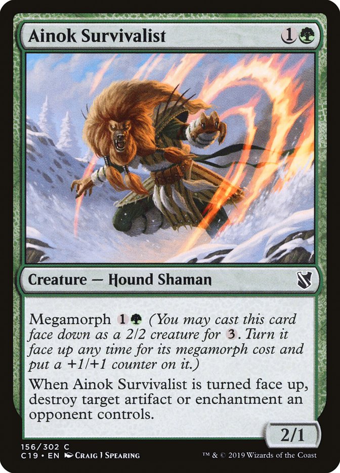 Ainok Survivalist [Commander 2019] | The CG Realm