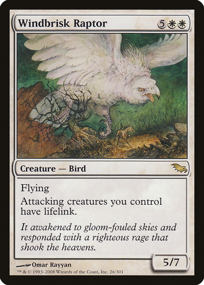 Windbrisk Raptor [Shadowmoor] | The CG Realm