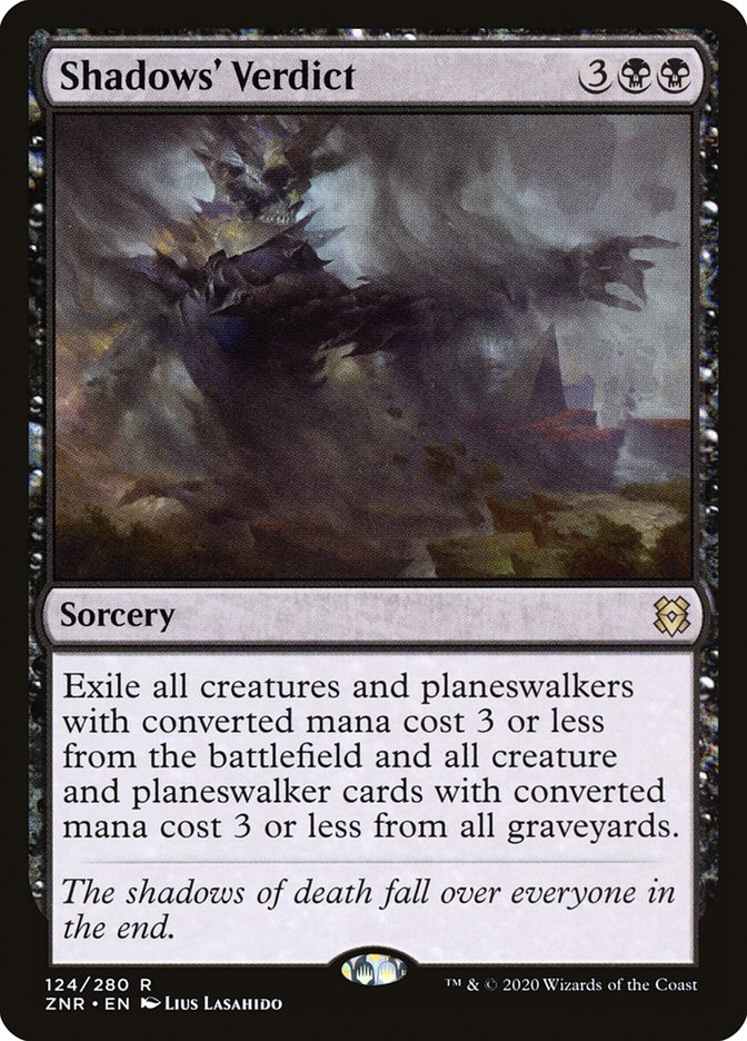 Shadows' Verdict [Zendikar Rising] | The CG Realm
