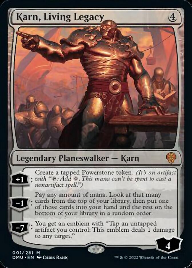 Karn, Living Legacy [Dominaria United] | The CG Realm