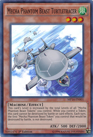 Mecha Phantom Beast Turtletracer [MP14-EN001] Super Rare | The CG Realm