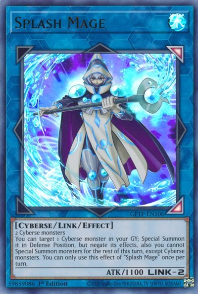 Splash Mage [GFTP-EN106] Ultra Rare | The CG Realm