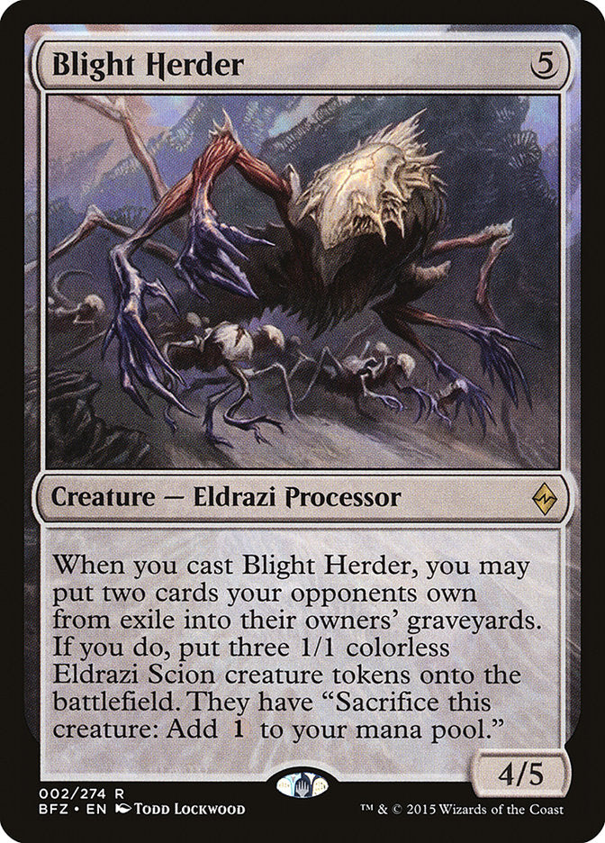 Blight Herder [Battle for Zendikar] | The CG Realm