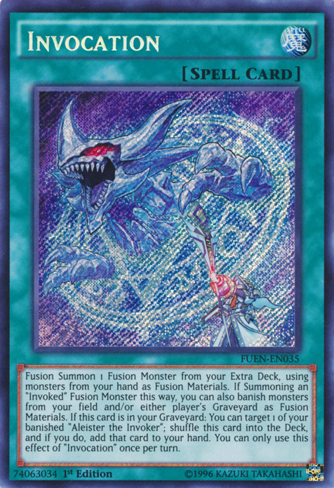 Invocation [FUEN-EN035] Secret Rare | The CG Realm