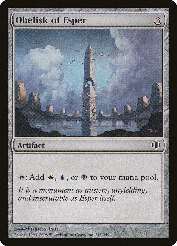 Obelisk of Esper [Shards of Alara] | The CG Realm