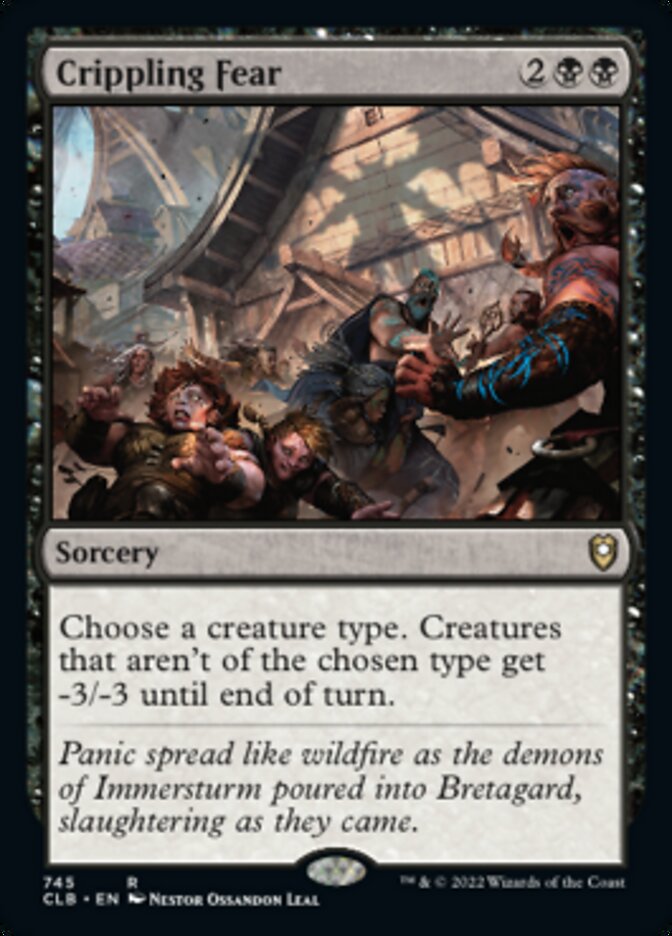 Crippling Fear [Commander Legends: Battle for Baldur's Gate] | The CG Realm