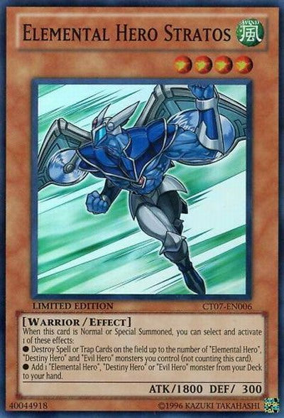 Elemental Hero Stratos [CT07-EN006] Super Rare | The CG Realm