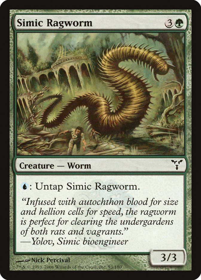 Simic Ragworm [Dissension] | The CG Realm