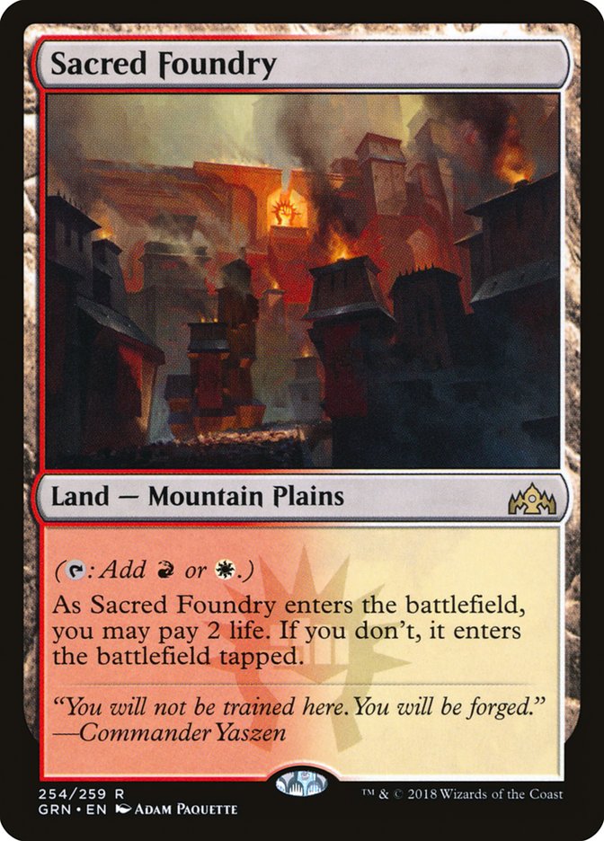 Sacred Foundry [Guilds of Ravnica] | The CG Realm