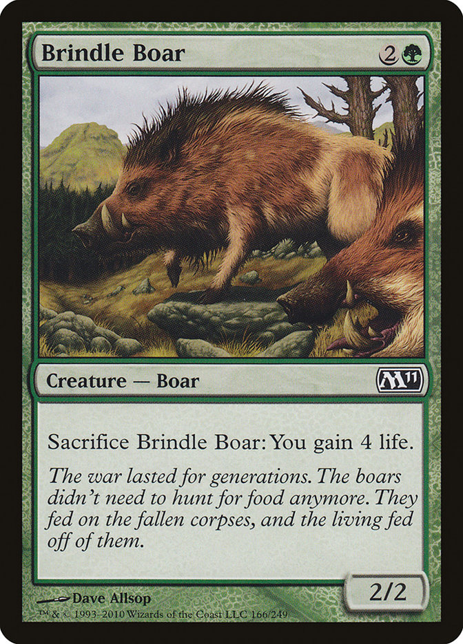 Brindle Boar [Magic 2011] | The CG Realm