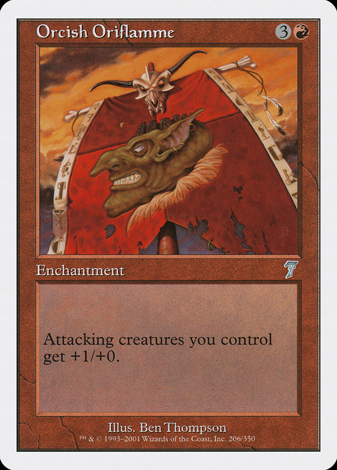 Orcish Oriflamme [Seventh Edition] | The CG Realm