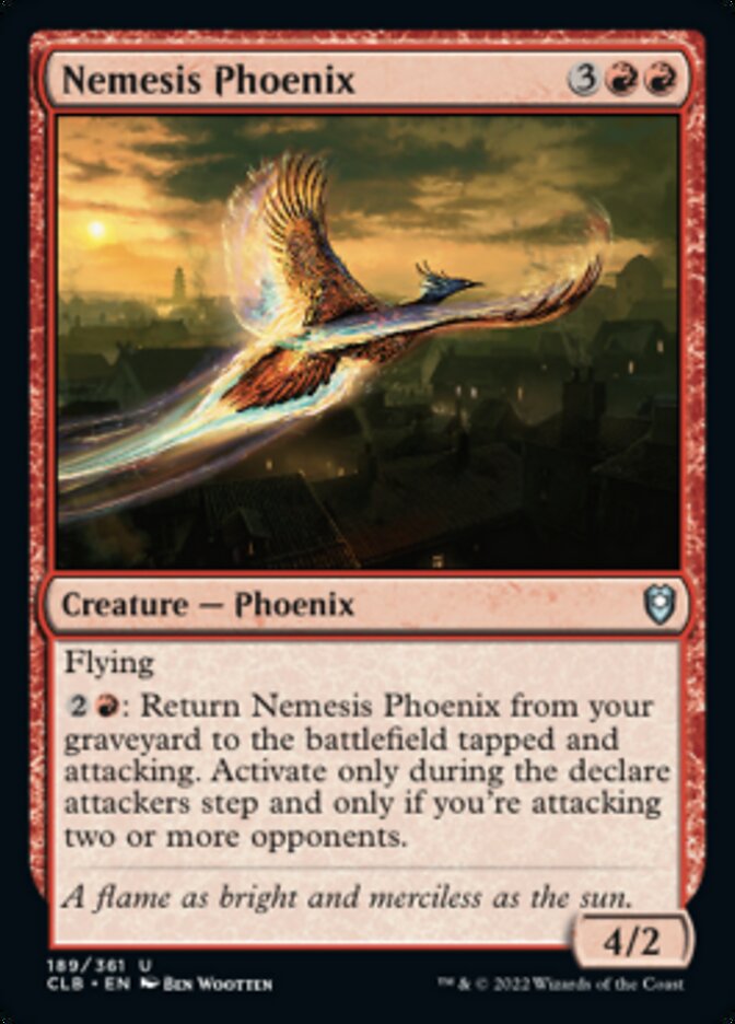 Nemesis Phoenix [Commander Legends: Battle for Baldur's Gate] | The CG Realm