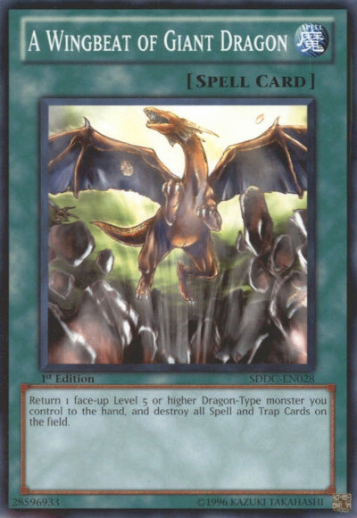 A Wingbeat of Giant Dragon [SDDC-EN028] Common | The CG Realm