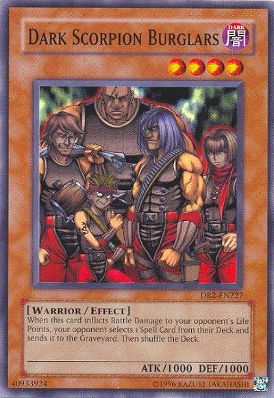 Dark Scorpion Burglars [DB2-EN227] Common | The CG Realm
