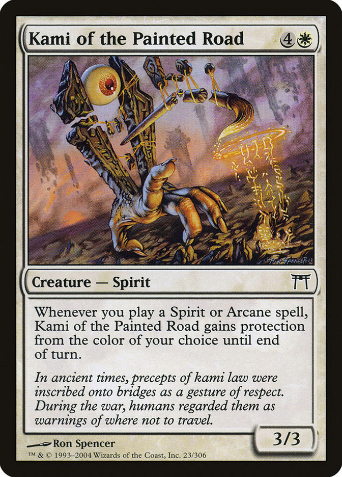 Kami of the Painted Road [Champions of Kamigawa] | The CG Realm