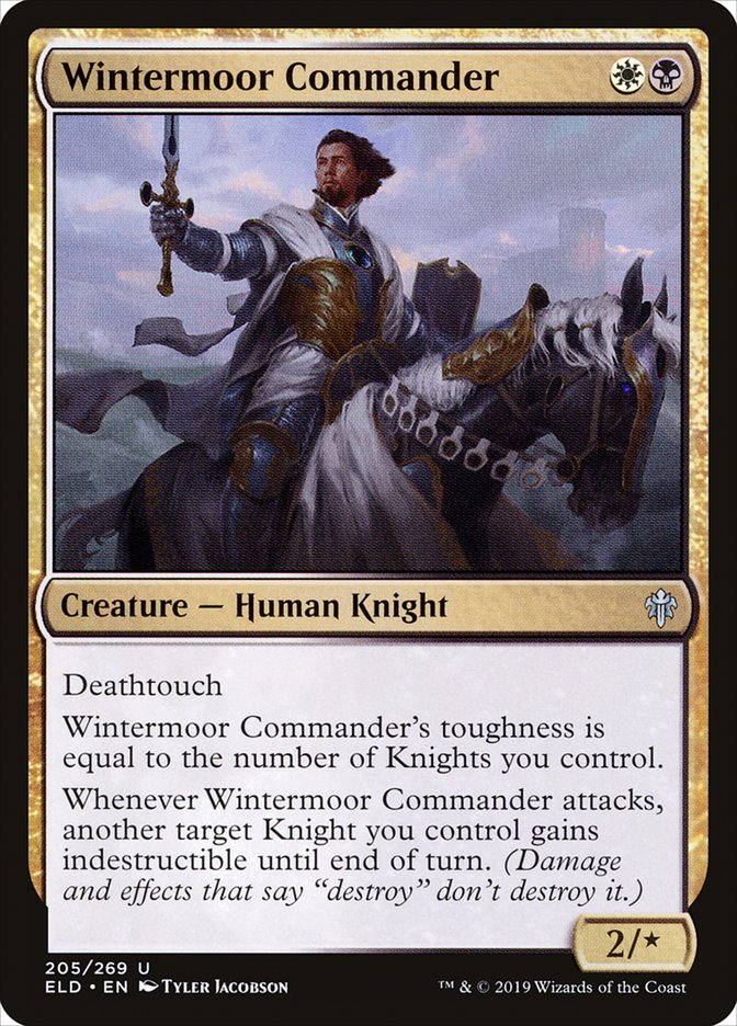 Wintermoor Commander [Throne of Eldraine] | The CG Realm
