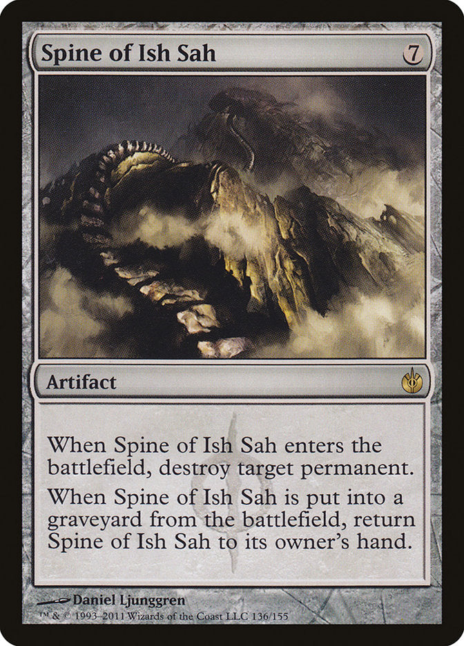 Spine of Ish Sah [Mirrodin Besieged] | The CG Realm