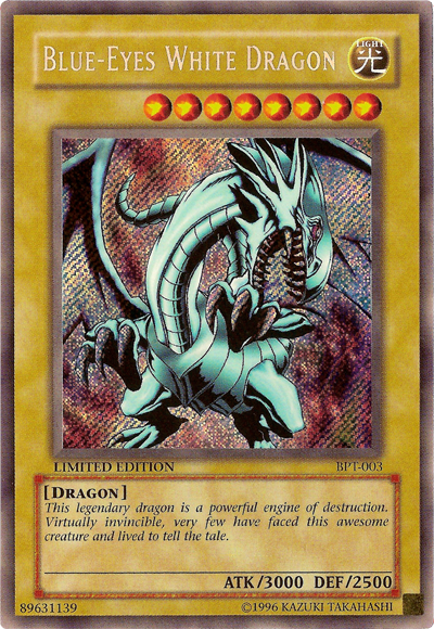 Blue-Eyes White Dragon [BPT-003] Secret Rare | The CG Realm