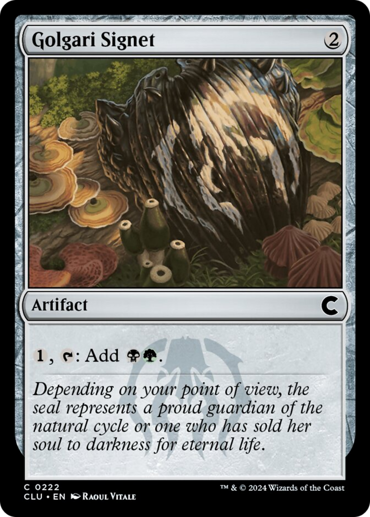 Golgari Signet [Ravnica: Clue Edition] | The CG Realm