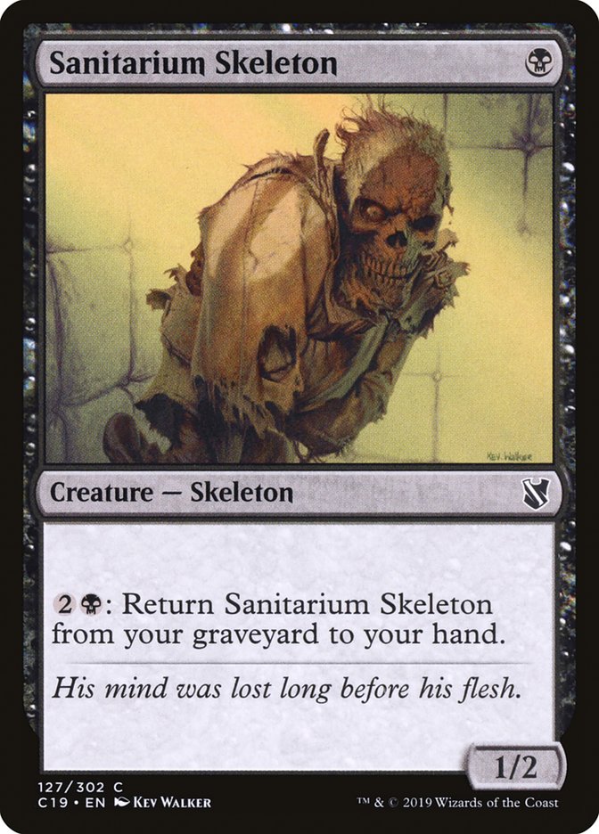 Sanitarium Skeleton [Commander 2019] | The CG Realm