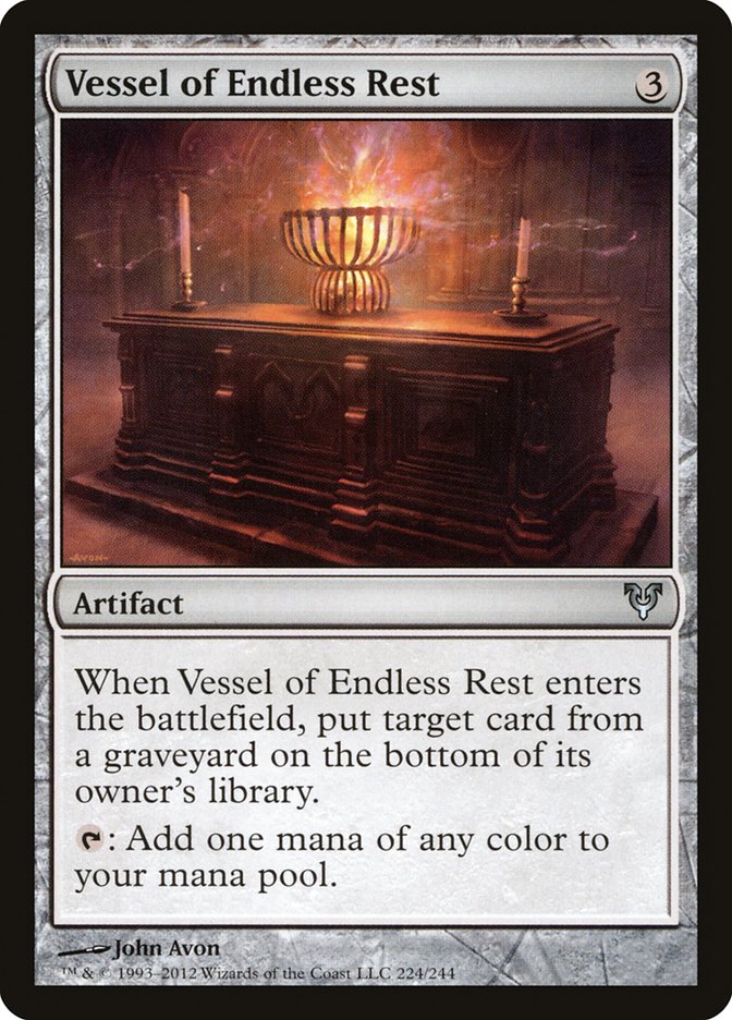 Vessel of Endless Rest [Avacyn Restored] | The CG Realm