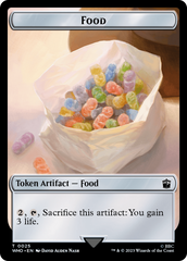 Alien Angel // Food (0025) Double-Sided Token [Doctor Who Tokens] | The CG Realm