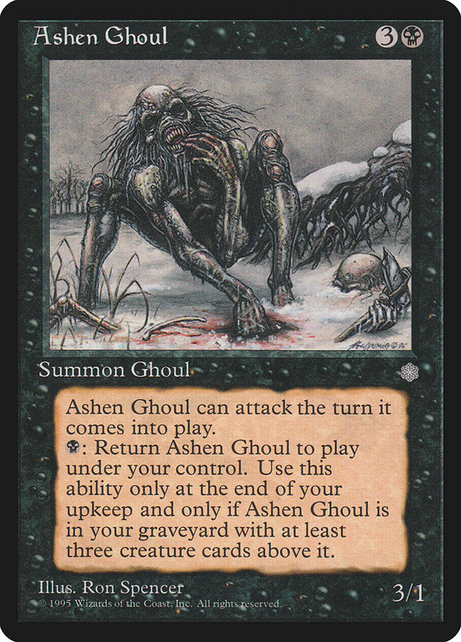 Ashen Ghoul [Ice Age] | The CG Realm